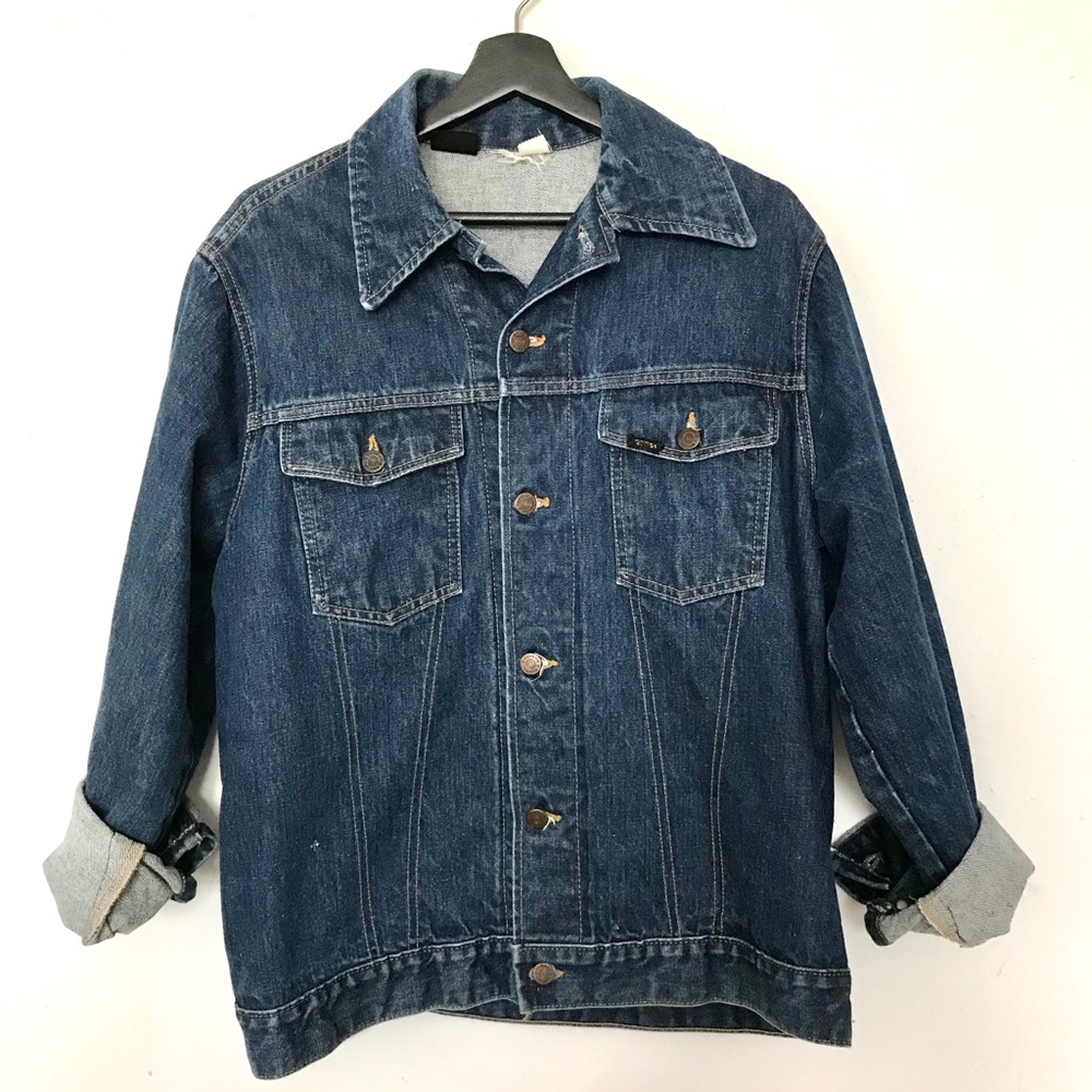 Vintage 60s VTG 1960s Roebucks Rebel Jean Jacket